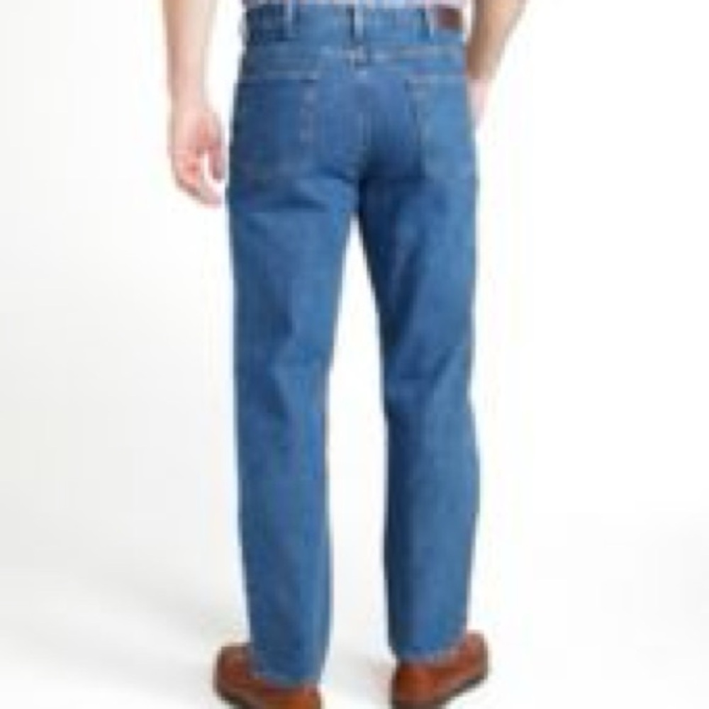 LL Bean NWT Men’s stonewashed Double L denim jeans. Size 38x34. Still in bag - Picture 5 of 6
